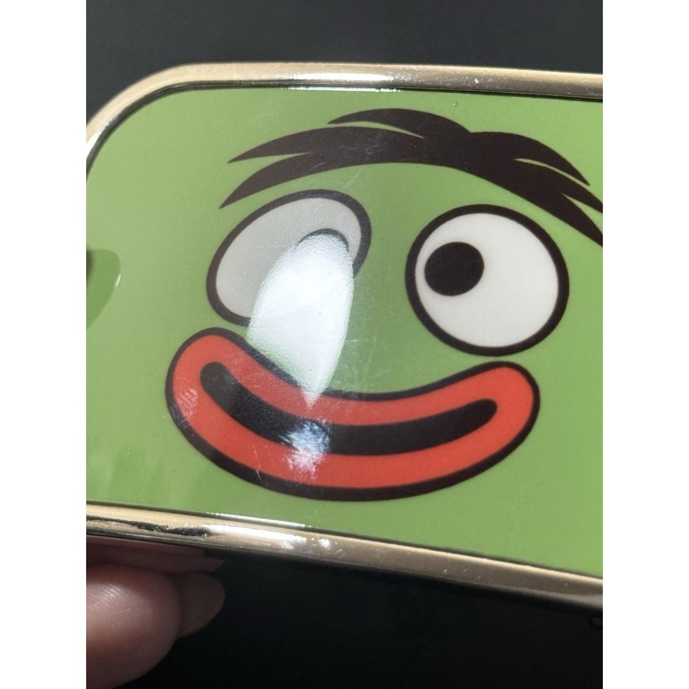 Vintage Nickelodeon Brobee Yo Gabba Gabba Belt Buckle - Picture 4 of 6